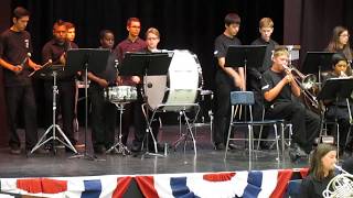 Rincon Middle School Advanced Band 20132014 Shackleford Banks [upl. by Jase221]