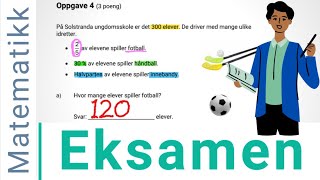 Eksamen 2020  10 Klasse  Matematikk  Oppgave 4 [upl. by Einnor]