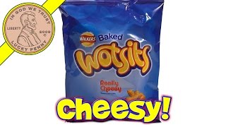 Walkers Baked Wotsits Puffs  Really Cheesy UK Snack Sampler [upl. by Leroi]