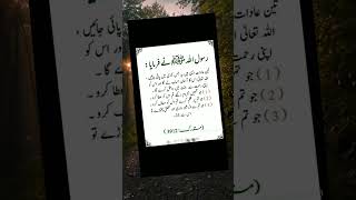 Hadees Mubarakshortsyoutube islamicknowledge [upl. by Ennayr]