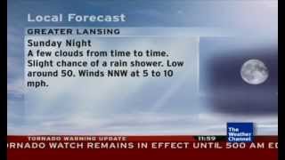 Local Forecasts The 60510 Tornado Warning Continues [upl. by Ricker970]