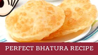 Bhatura recipeBhatura recipe in hindihow to make perfect bhaturabhatura dough recipebhatura [upl. by Collayer]