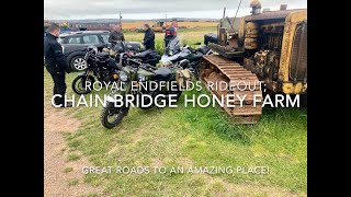 Royal Enfields ride to Chain Bridge Honey Farm [upl. by Garbe]