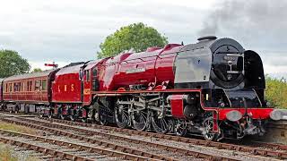 Stanier Coronation and Gresley A4 Pacifics [upl. by Harberd]