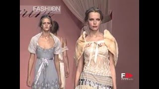 BLUMARINE Full Show Spring Summer 2004 Milan by Fashion Channel [upl. by Haimerej]