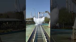 In the Splash Zone  Tidal Wave  Thorpe Park tidalwave thorpepark shortsvideo [upl. by Mencher]