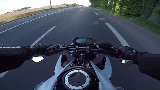 Z800e  Wheeling  Blabla  première vidéo  NORMANDIE [upl. by Ahsirtal139]