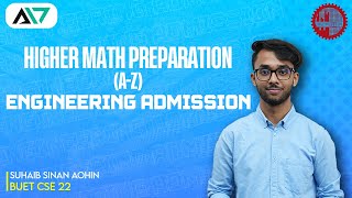 Higher Math preparation A  Z  Engineering Admission  BUET CKRUET Admission Test [upl. by Dduj]