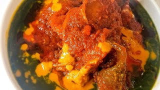 How to make gbegiri soup using beans flour [upl. by Margarette801]