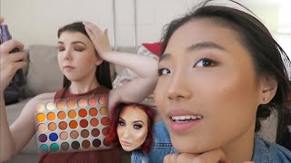 Jaclyn Hill Morphe Palette  Get Ready With Us [upl. by Katrinka]