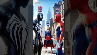 Reunite With A Lost Loved One  Rank Up  SpiderMan amp Supergirl vs Venom shorts spiderman marvel [upl. by Ruffina]