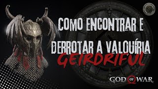 03  Como Encontrar e Derrotar a Valquíria Geirdriful God of War 3 [upl. by Katzir]