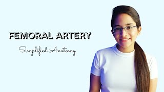 FEMORAL ARTERY  ANATOMY  SIMPLIFIED [upl. by Eirruc649]