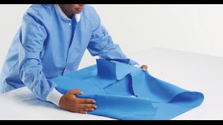 Sterilization wrap tear identification amp Handling technique inservice [upl. by Chinua]