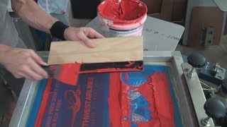 How To Screen Print Cleaning amp Maintaining Squeegee Tips [upl. by Enale]