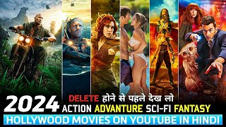 Top 8 Hollywood SciFi Movies On YouTube in Hindi Dubbed  2024 New Hollywood Movies in Hindi Dubbed [upl. by Artemus]