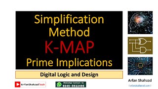 DLD 7 K Map  Essential Redundant and Selective Prime implicants  by Arfan Shahzad [upl. by Petite574]