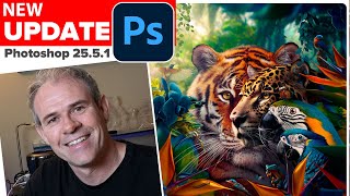 New features in Photoshop 2551 update [upl. by Leede]