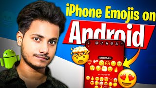 How To Get iOS Emojis On Android 2024 Without Any App  iOS Emojis On Realme Oppo amp OnePlus Phones🔥 [upl. by Shannon105]