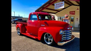 For Sale 1947 Chevrolet 3100 Restomod Pick Up [upl. by Tterrag]