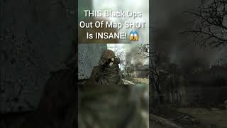 THIS Black Ops Out of Map SHOT is INSANE 😱 callofduty nostalgia nostalgic blackops [upl. by Nehttam262]