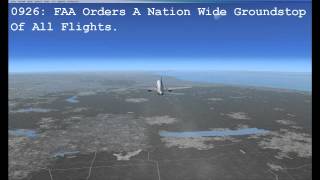 United Airlines Flight 93 Reconstruction with ATC Recording  September 11 2001 [upl. by Penoyer813]