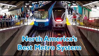 North Americas Best Metro System  Montreal Metro Trip Report [upl. by Binette4]