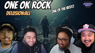 ONE OK ROCK  DelusionAll  REACTION  ONE OF THE BEST [upl. by Tayler]