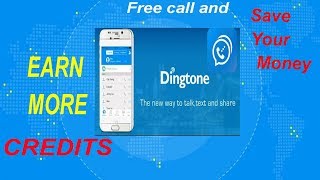 Dingtone । How to earn more dingtone credits easily without root or vpn apps  bangla । [upl. by Anatola]