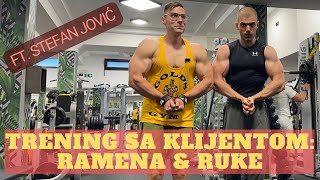 TRENING SA KLIJENTOM  RAMENA amp RUKE [upl. by Areemas]