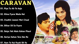 Caravan Movie All SongsJeetendraAsha ParekhMUSICAL WORLD [upl. by Joeann]