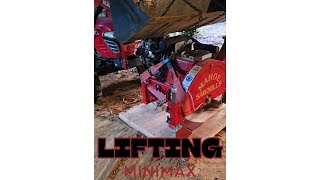 Lifting the Mahoe Minimax with a Tractor and Bucket [upl. by Othello]