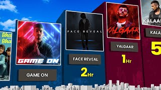 Fastest 1M Likes Video  Ajju Bhai Face Reveal  TOTAL GAMING  KALAASTAR Yo Yo Honey Singh [upl. by Akehs]