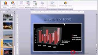 Powerpoint Präsentation Tutorial Deutsch Diagramme [upl. by Cherye]