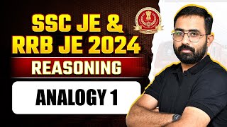 Reasoning Analogy Explained Kya aap sahi jawab dhoond sakte hain Part 1 🔥🔥rrbje sscje [upl. by Orling]