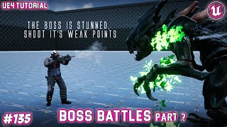 UE4 TUTORIAL 135  BOSS BATTLES Part 2 Text visuals [upl. by Naej]