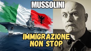 MUSSOLINI  IMMIGRAZIONE IN ITALIA AUMENTERÀ [upl. by Hastings]