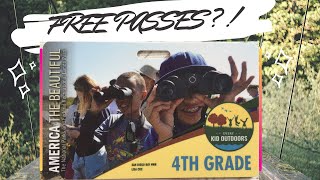 4th Grader National Parks Pass is available and FREE gocamping nationalparkspass [upl. by Martijn]