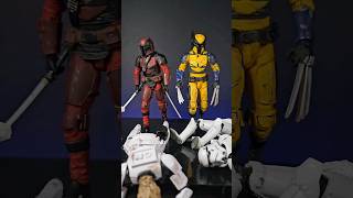 Deadpool and Wolverine in Star Wars Crossover shorts reels blackseries starwars marvel disney [upl. by Nylessoj]