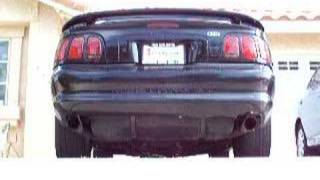 1998 Ford Mustang V8 Borla Exhaust [upl. by Chow]