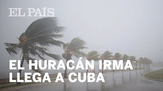 El huracán Irma alcanza Cuba  Internacional [upl. by Keeryt]