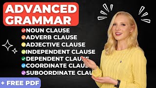 Advanced English Grammar Clauses [upl. by Ecaj]