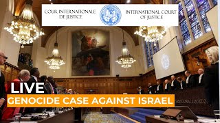 ICJ interim ruling on genocide case against Israel  Live [upl. by Ojybbob317]