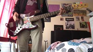 Art SchoolStrawberita Bass Cover  Remo Drive [upl. by Yecats]