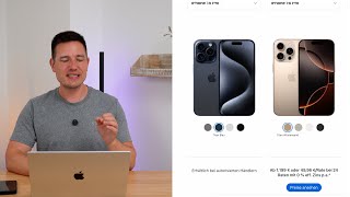 iPhone 16 Pro VS iPhone 15 Pro  ALLE technischen Details im Vergleich [upl. by Hiram]