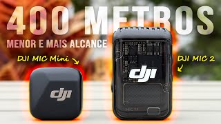 DJI MIC Mini  Microfone sem fio com bom áudio e muita bateria [upl. by Dnomsad365]