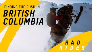 SkiDoo Rad Rides EP3  Ella Snäll Takes on British Columbia [upl. by Aihsyla]