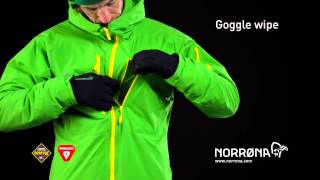 Norrøna Lofoten Gore Tex PrimaLoft jacket 2015 [upl. by Ardnoek]