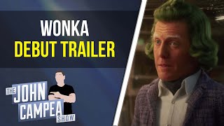 Wonka Trailer Arrives With Hugh Grant Oompa Loompa [upl. by Eicam]