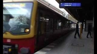 Die Baureihe 481 bei der SBahn Berlin Metrotrains in Berlin [upl. by Ariahs]